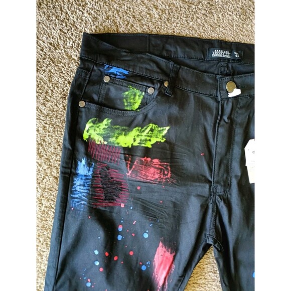 Trestle Supply Co. Pants Men's Size 42 Black Stretch - Picture 3 of 9